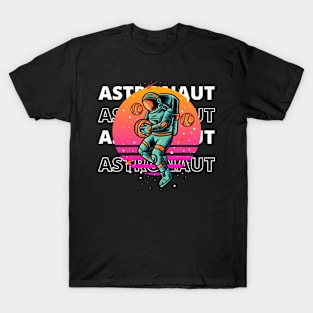 Retro Style Astronaut T-Shirt